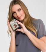 Anekke Sophia mały twardy portfel z ochroną RFID