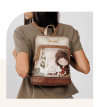 Anekke Muse plecak damski z pięknym nadrukiem