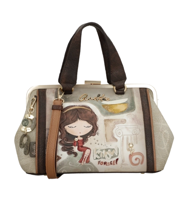 Anekke Muse torebka z uchwytami i długim paskiem