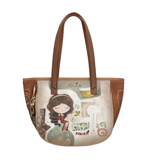 Anekke Muse duża torebka shopper z dziewczynką