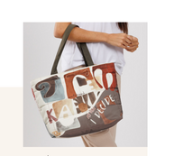 Anekke Muse duża tekstylna torba na ramię