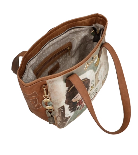 Anekke Muse duża torebka shopper z dziewczynką