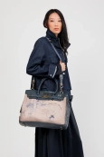 Anekke Mademoiselle Studio elegancka torebka z uchwytami i paskiem