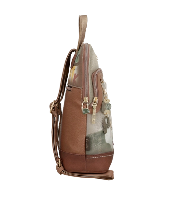 Anekke Muse plecak damski z pięknym nadrukiem