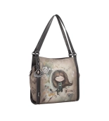 Anekke Real trzykomorowa stylowa torba na ramię