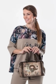 Anekke Real elegancka torba z uchwytami i paskiem
