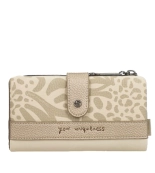 Anekke Sophia Gaia duży miękki portfel z haftem