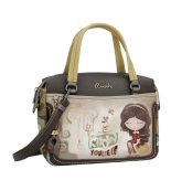 Anekke Muse pojemna torebka z uchwytami do ręki i długim paskiem