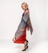 Anekke Dreamverse szal duży z nadrukiem