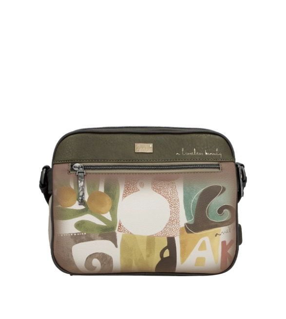 Anekke Muse torebka listonoszka z nadrukiem dziewczynki