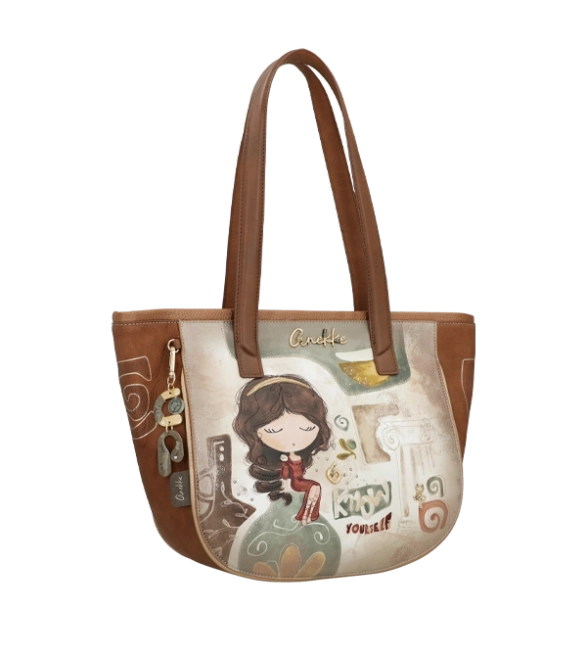 Anekke Muse duża torebka shopper z dziewczynką