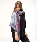 Anekke Core szal duży z nadrukiem