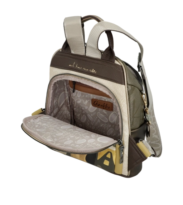 Anekke Muse plecak miejski z nadrukiem dziewczynki