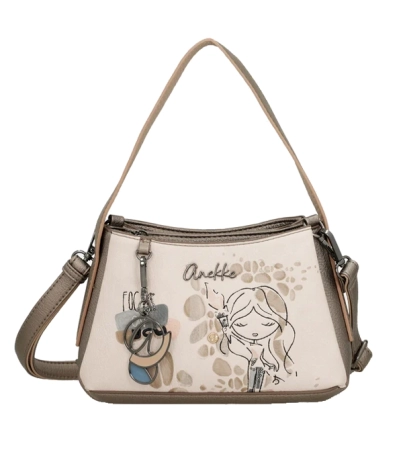 Anekke Muse Olympia średnia torebka z krótkim uchwytem i długim paskiem