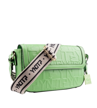 Ynot Milano zielona listonoszka z szerokim paskiem