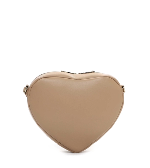 Emily&Noah mała beżowa torebka w kształcie serca