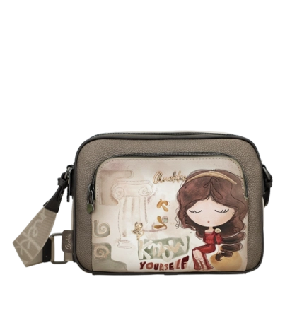 Anekke Muse torebka listonoszka z nadrukiem dziewczynki