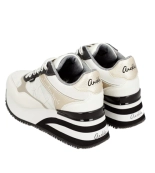 Anekke London buty sneakersy biało-czarne