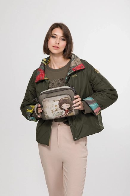 Anekke Muse torebka listonoszka z nadrukiem dziewczynki