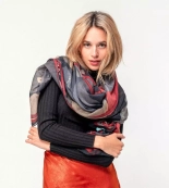 Anekke Dreamverse szal duży z nadrukiem