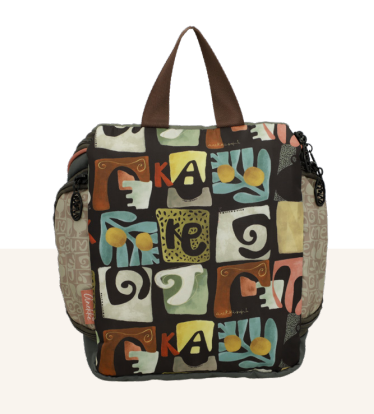 Anekke Muse kosmetyczka tekstylna z uchwytem i kieszonkami