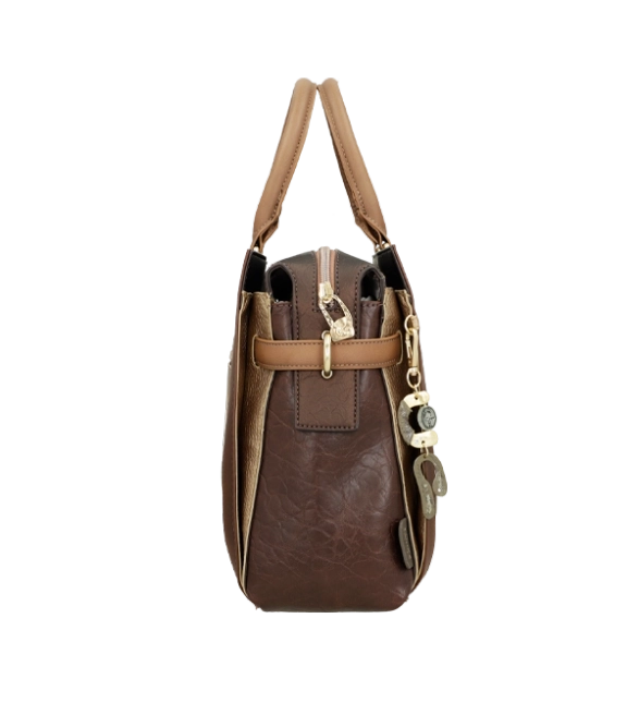 Anekke Muse pojemna torebka kuferek z uchwytami i długim paskiem