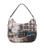 Ynot torebka z nadrukiem paryskich uliczek