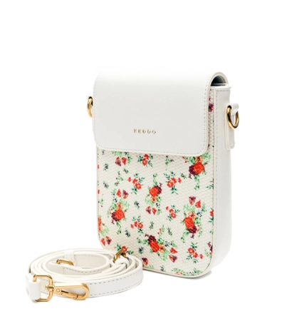 Keddo mini torebka na telefon z kwiatowym motywem