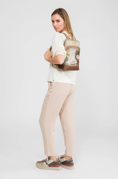 Anekke Muse plecak damski z pięknym nadrukiem