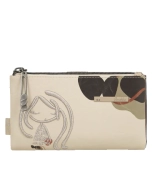 Anekke Sophia Gaia duży miękki portfel z haftem