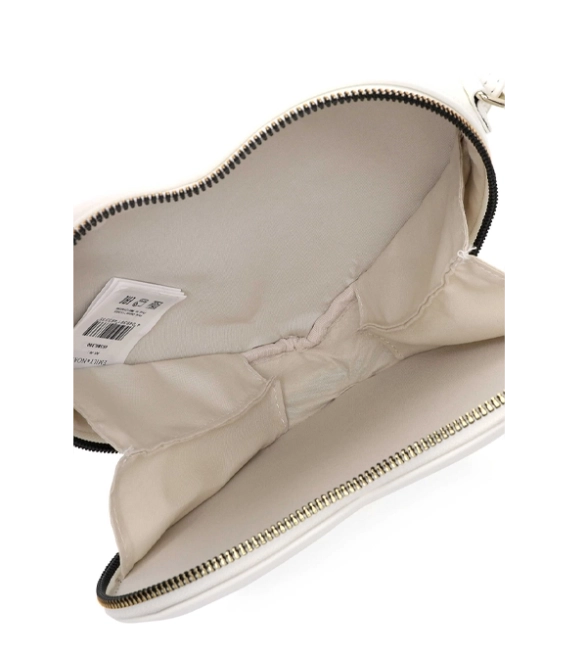 Emily&Noah mała biała torebka w kształcie serca