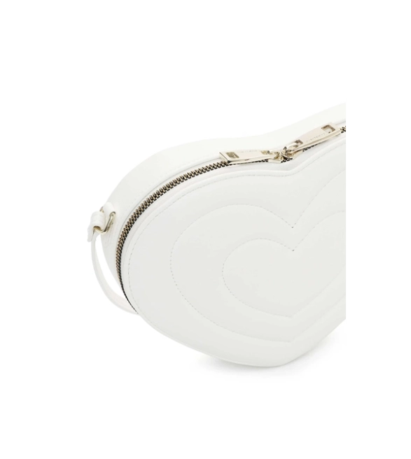 Emily&Noah mała biała torebka w kształcie serca