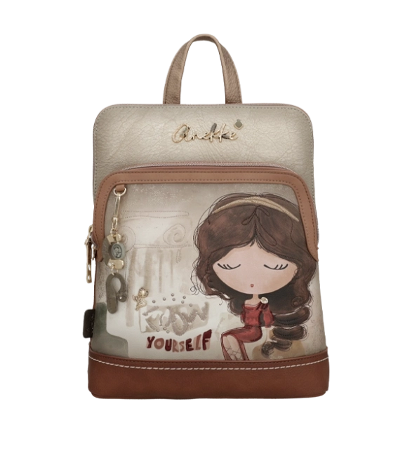 Anekke Muse plecak damski z pięknym nadrukiem