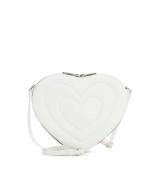 Emily&Noah mała biała torebka w kształcie serca