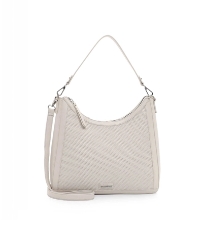 Emily&Noah torebka pleciona kremowa na ramię