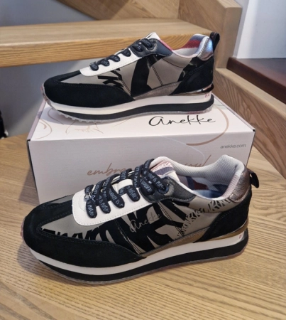 Anekke New York buty sneakersy + skarpetki