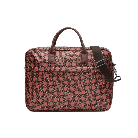 Misako torba biurowa lekka na laptopa motyle