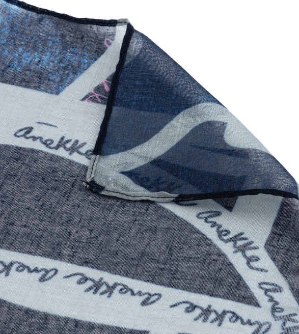 Anekke Imaginary duży szal z nadrukiem