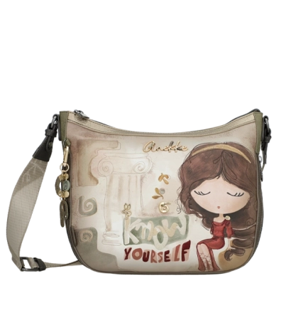 Anekke Muse torebka na ramię z nadrukiem dziewczynki