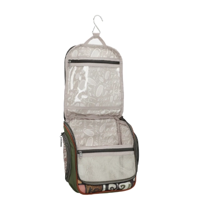 Anekke Muse kosmetyczka tekstylna z uchwytem i kieszonkami