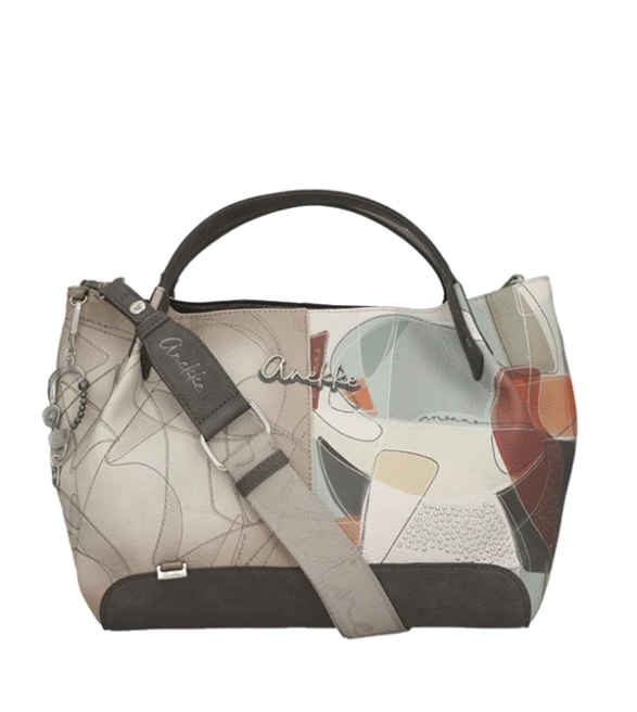 Anekke Sophia Auralis  pojemna torebka z uchwytami i długim paskiem