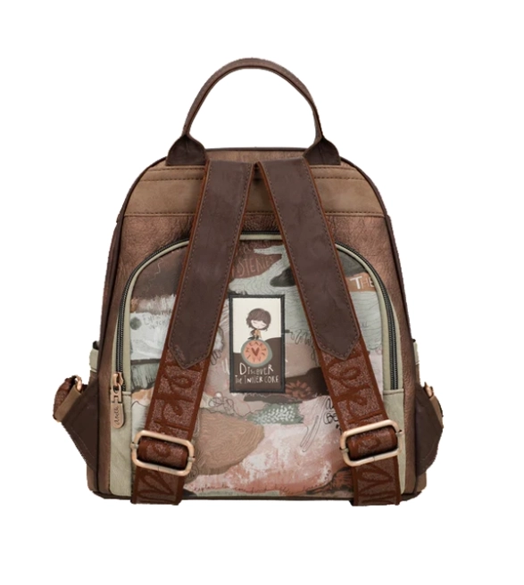 Anekke Core plecak miejski  z nadrukami