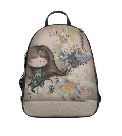 Anekke Real antykradzieżowy plecak z trzema komorami