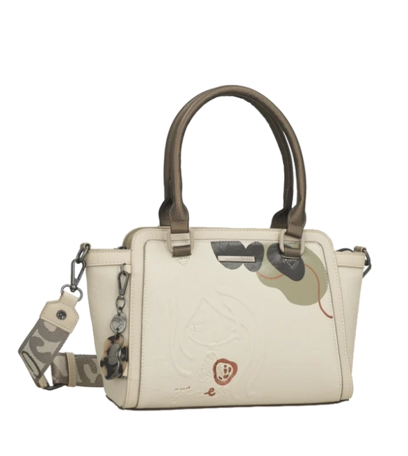 Anekke Sophia Gaia torebka z krótkimi uszami i parcianym paskiem