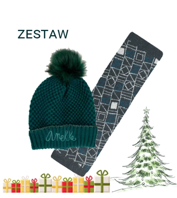 Zestaw Anekke czapka i szalik