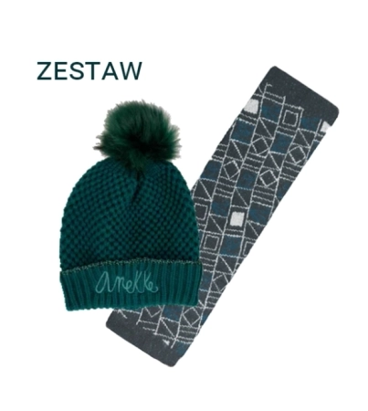 Zestaw Anekke czapka i szalik