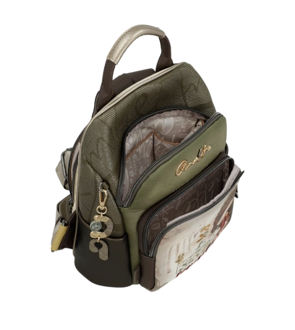 Anekke Muse plecak miejski z nadrukiem dziewczynki