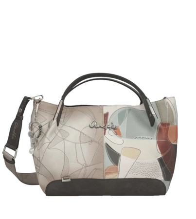 Anekke Sophia Auralis  pojemna torebka z uchwytami i długim paskiem