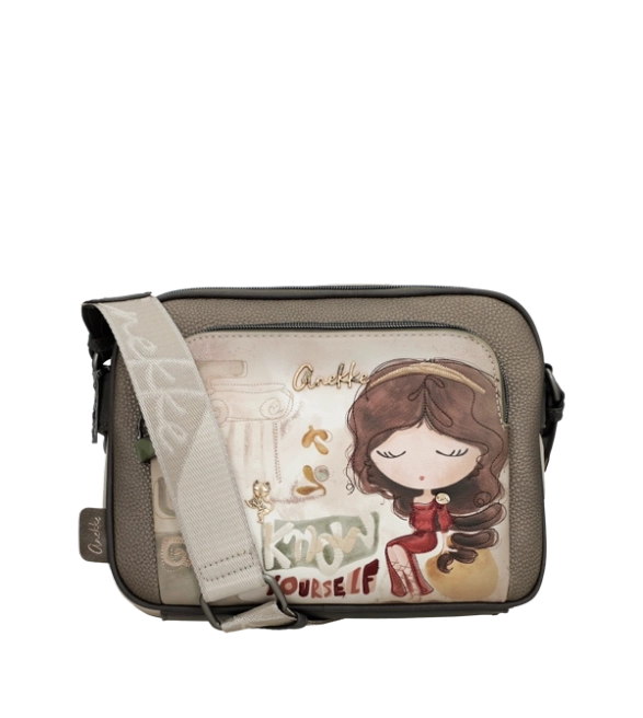 Anekke Muse torebka listonoszka z nadrukiem dziewczynki