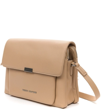 Keddo torebka na ramię klasyczna beżowa 